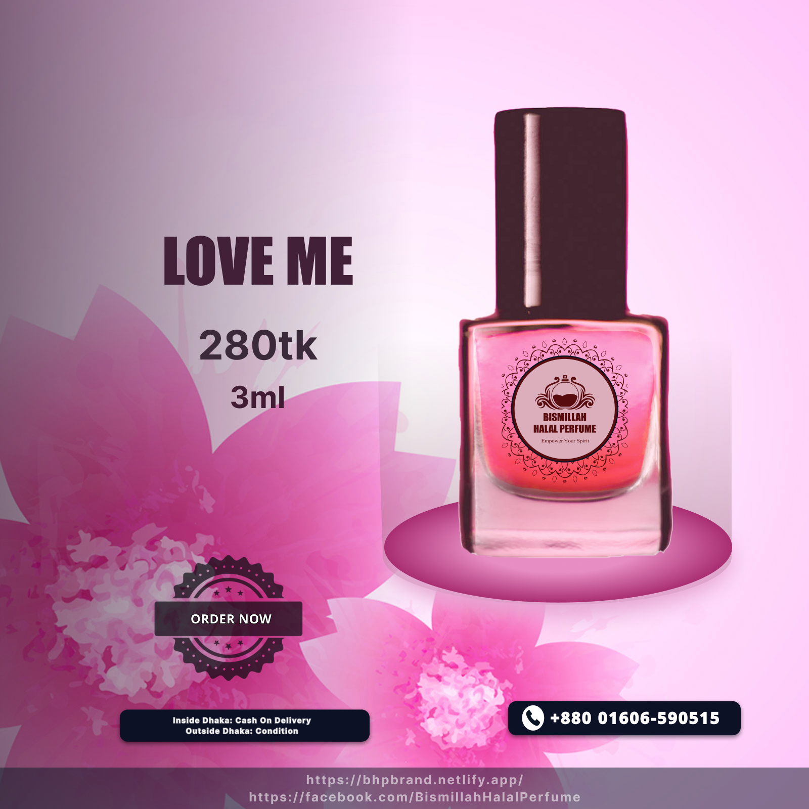 Bismillah halal perfume - BHP Love Me
